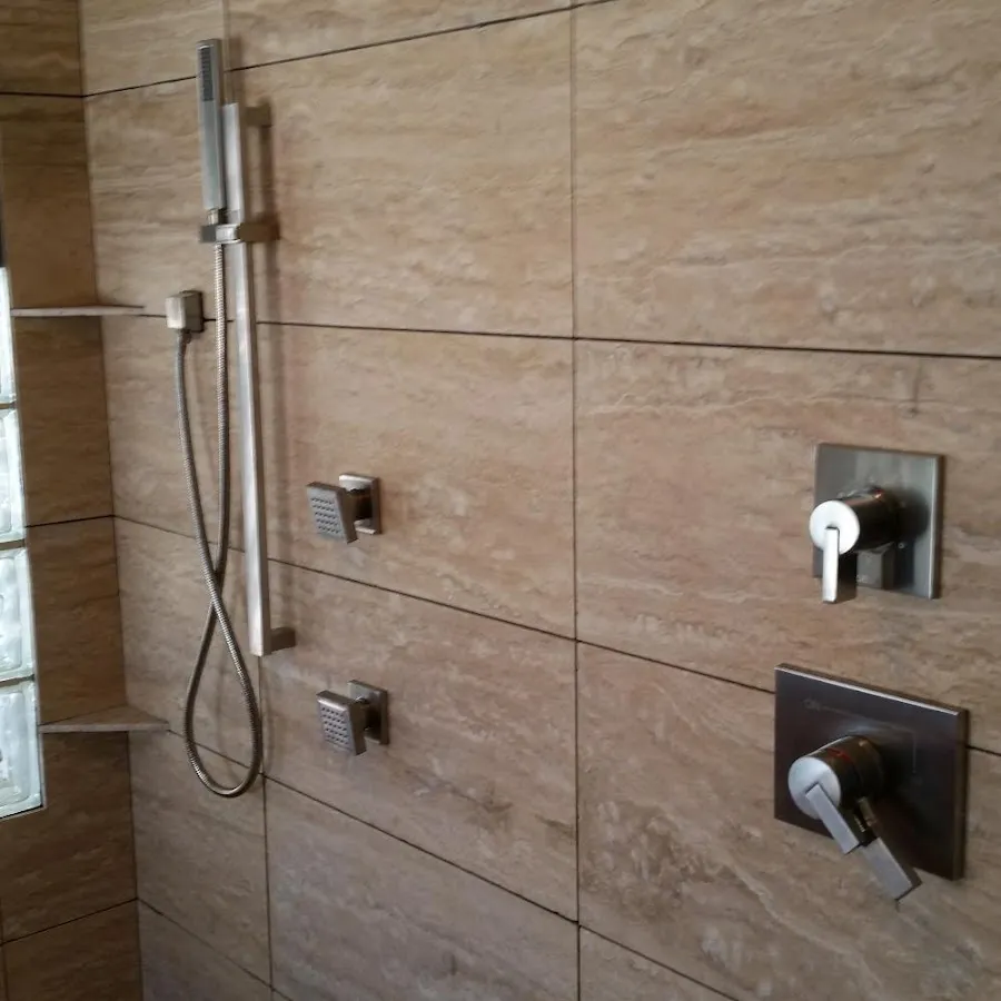 Shower fixture installation for Frozen Pipe Repair in Granby